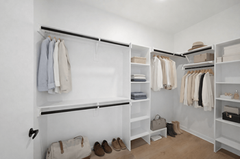 Walk-in closets*